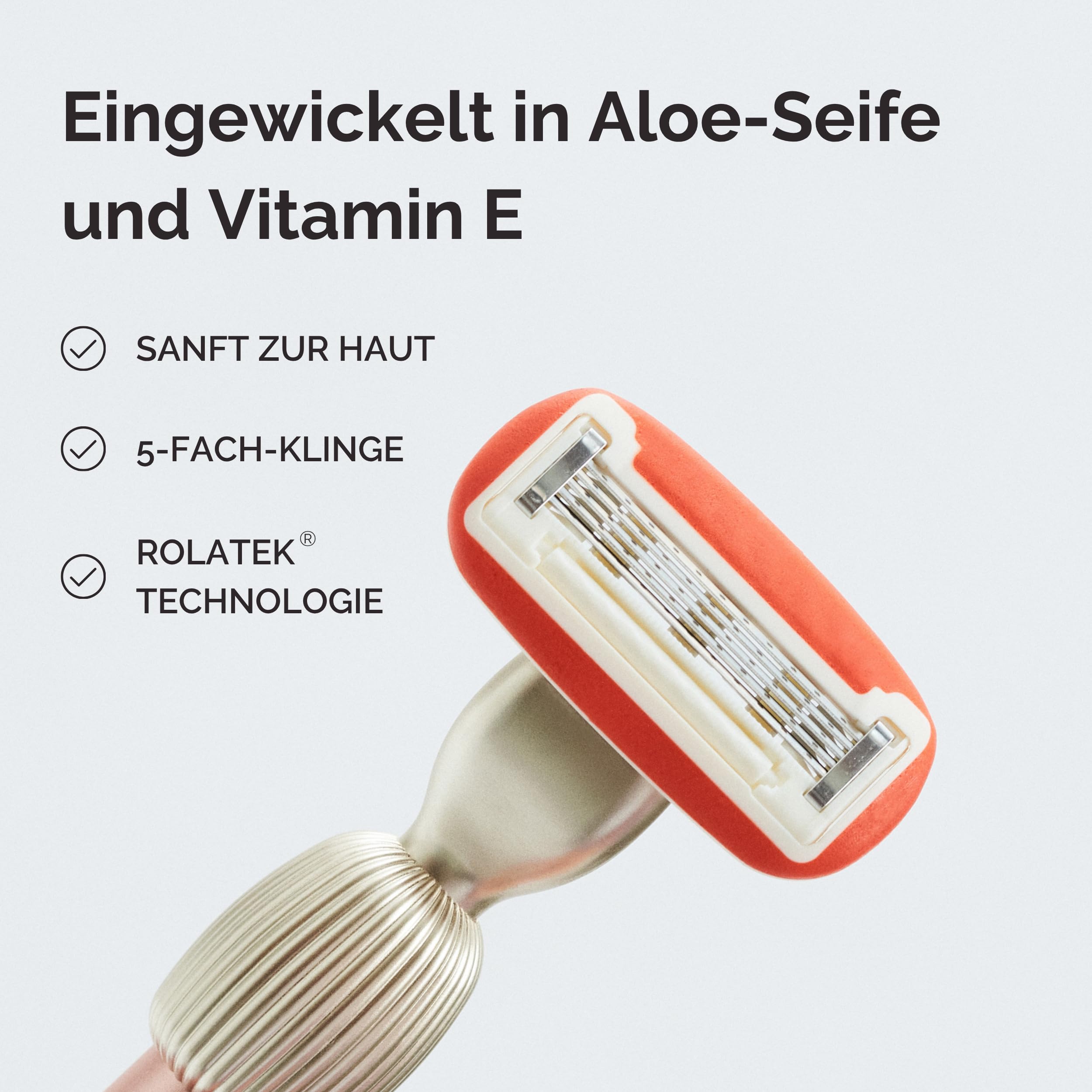 Fler Smooth Skin Set - Damenrasierer mit Halterung und 2 Ersatzklingen, Unisex Rasierer, Set mit Enthaarungsmousse und beruhigender Körpercreme, Klinge mit Aloe Vera (Grün Pine, Creme 200 ml)