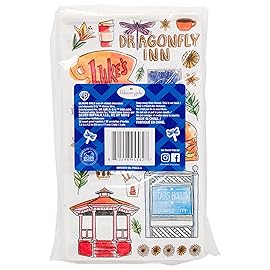 Silver Buffalo Gilmore Girls Featuring Dragonfly Inn, Chilton, Stars Hollow, and Lukes Diner 32 Pack Party Paper Napkins