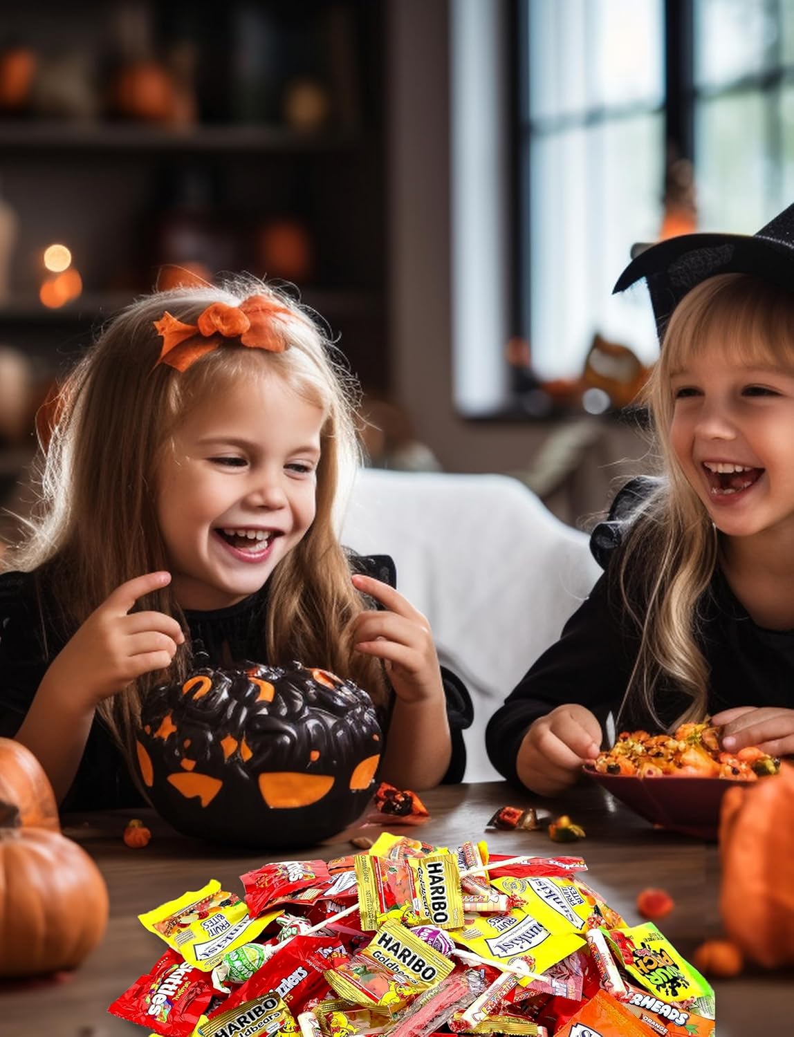 Sarah's Candy Factory Bulk Assorted Fruit Candy - Starburst, Skittles, Swedish Fish, Air Heads, Jolly Rancher, Sunkist, Smarties, Lollipops and More in Box, 8 Lb