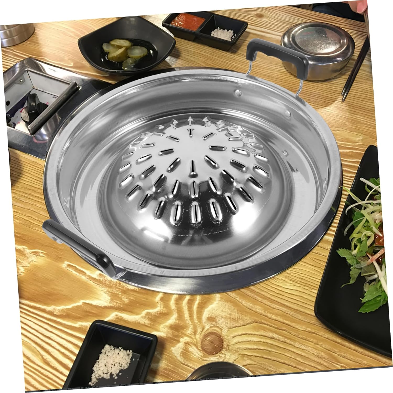 Grilling Tools Korean Style Bbq Grill Pan Multi-function Tray for Picnic