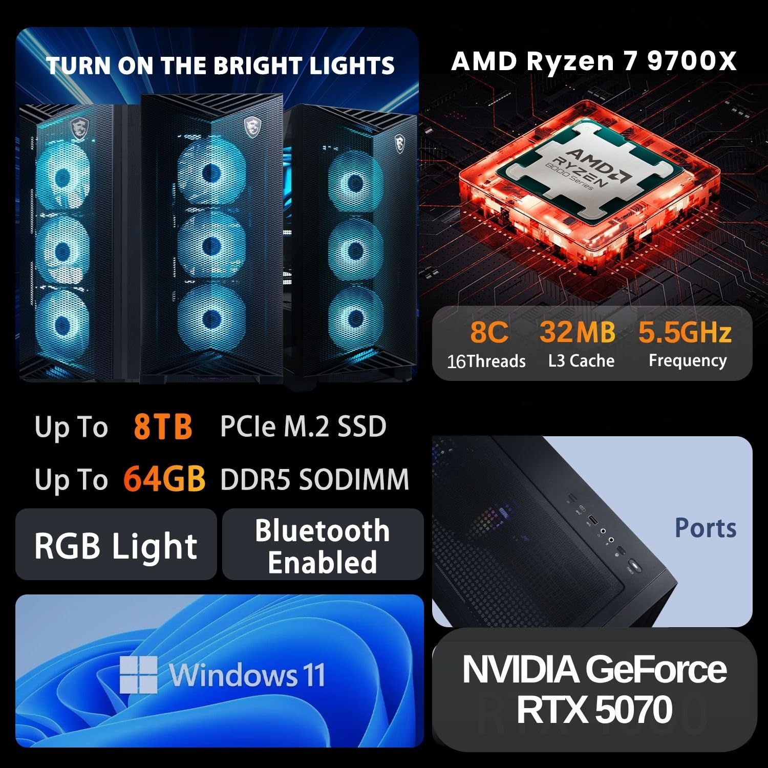 m.　F-52/美品Ryzen 7 3700U/SSD256/8GB/DV Refurbished: MSI Aegis ZS2 Gaming Desktop AMD Ryzen 9 9900X Nvidia