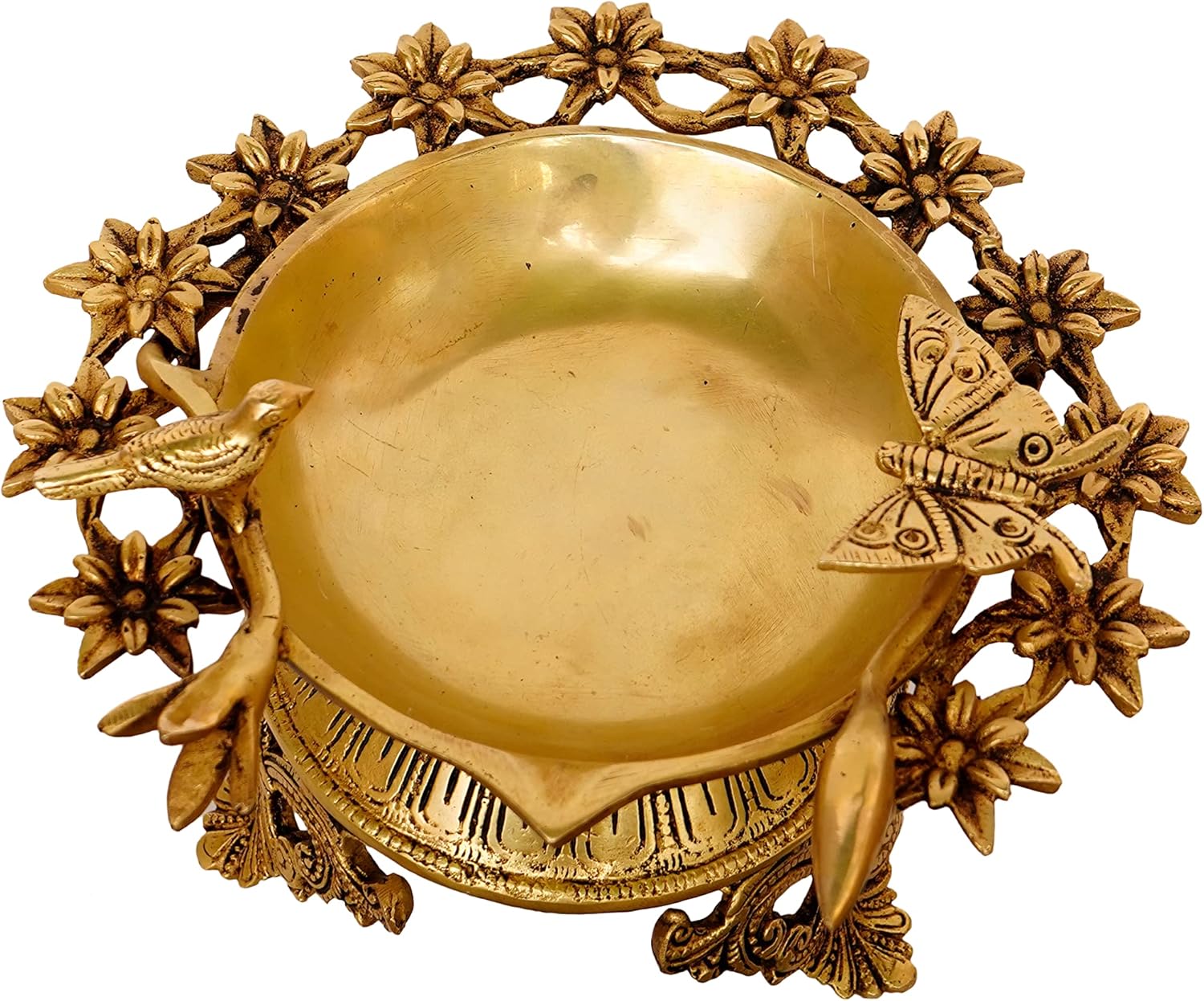 KALARAMBH Decorative Uruli Bowl for Floating Candles and