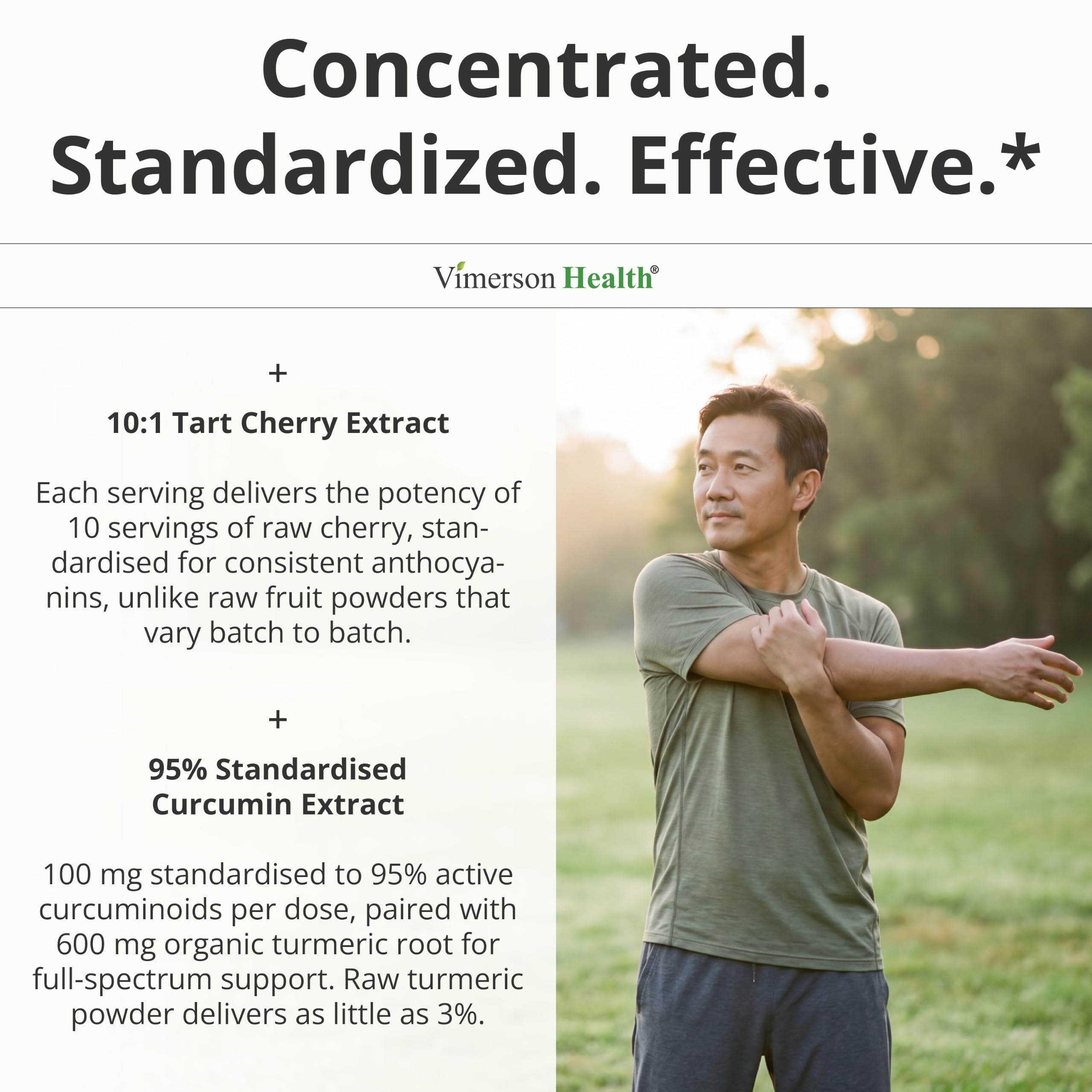 Tart Cherry Capsules with Turmeric 600mg for Uric Acid & Joint Health 60 Ct — Amazon image 4