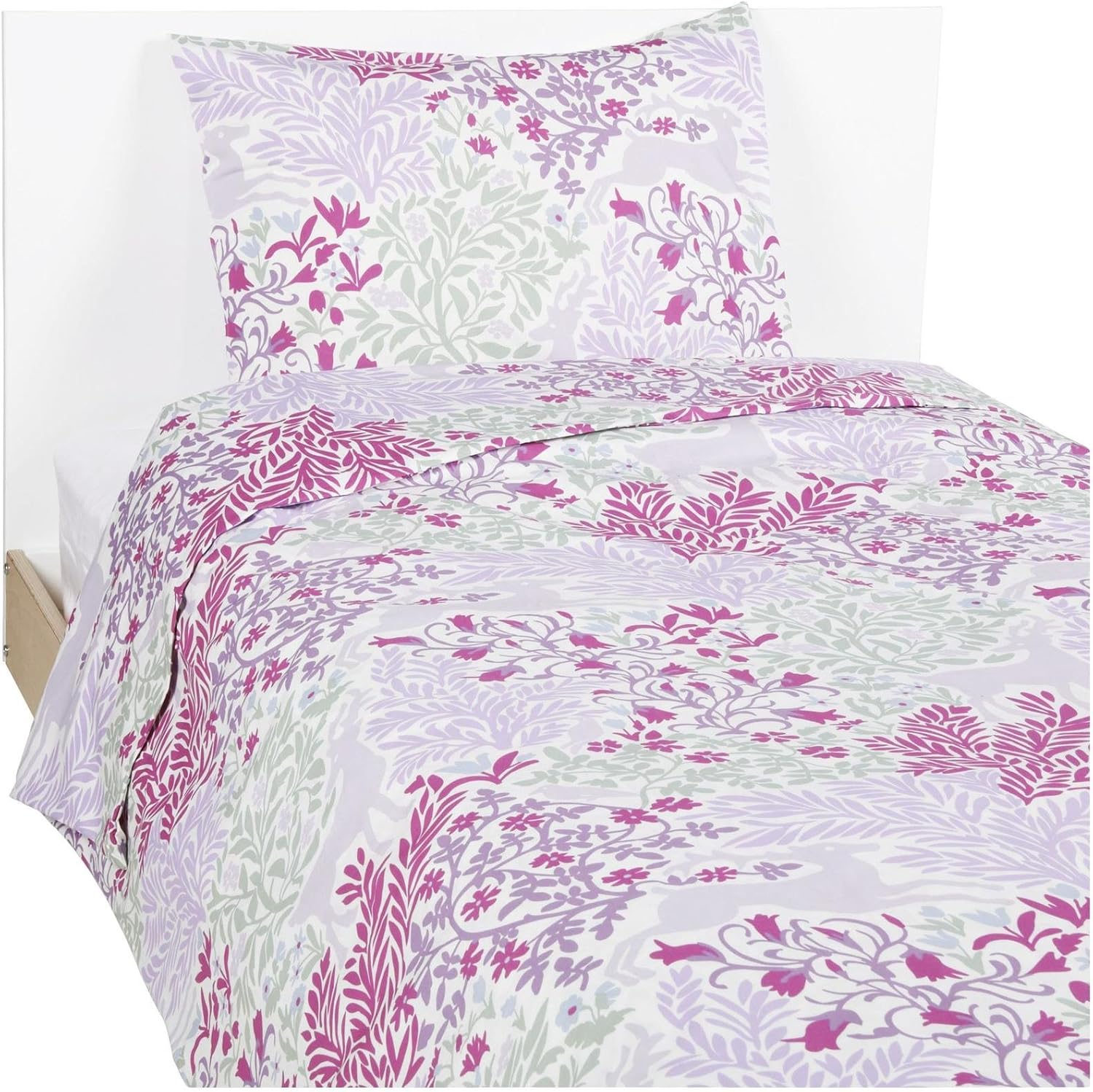 DwellStudio Fauna Lilac Duvet Set Twin Home & Kitchen