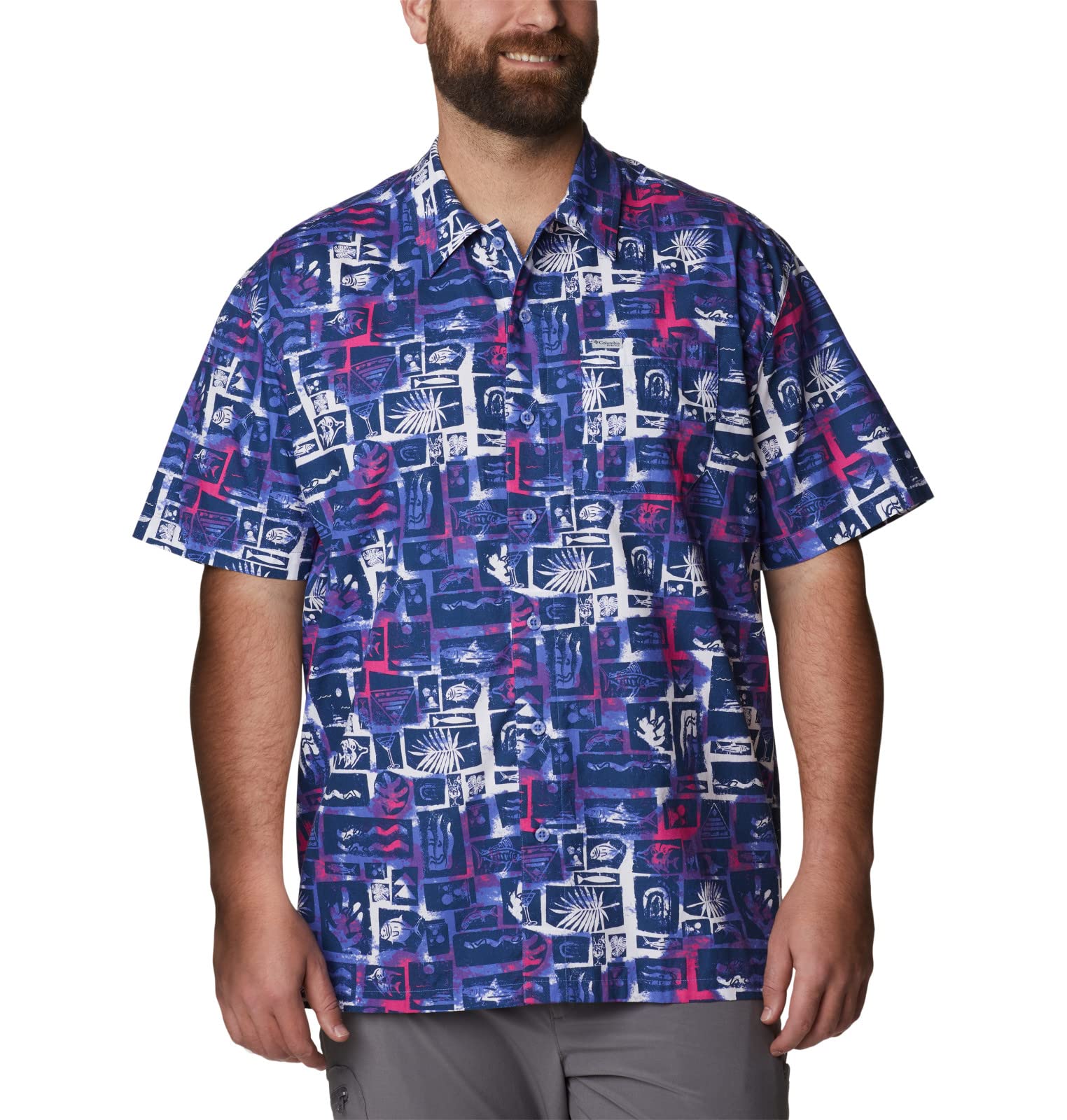 Columbia Camiseta de manga corta para hombre Trollers Best