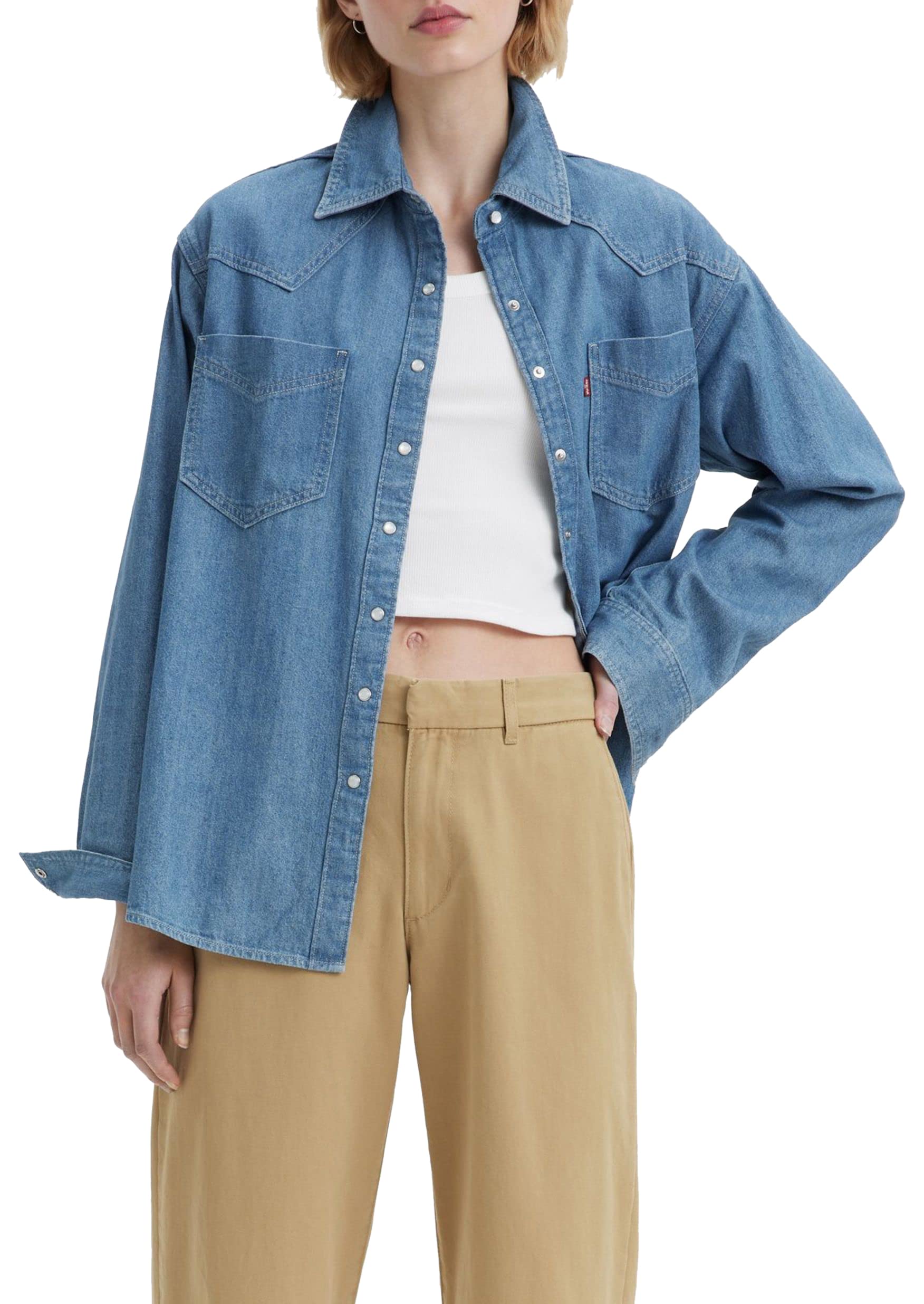 Levi's Donovan Western Camisa para Mujer