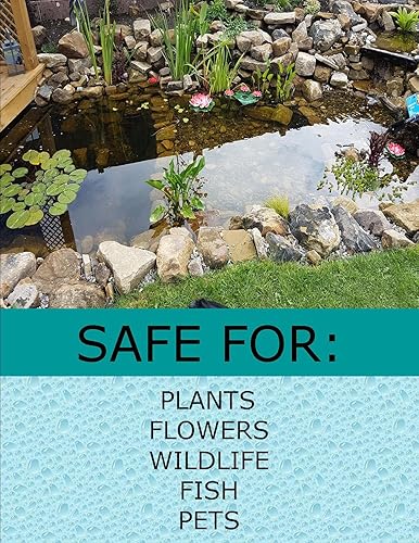 Miniatura 4 de Pond H2o Cambiador de polvo de lodo, tratamiento de agua de estanque de 6000 galones, paquete económico de 2  Agua clara con ingredientes naturales