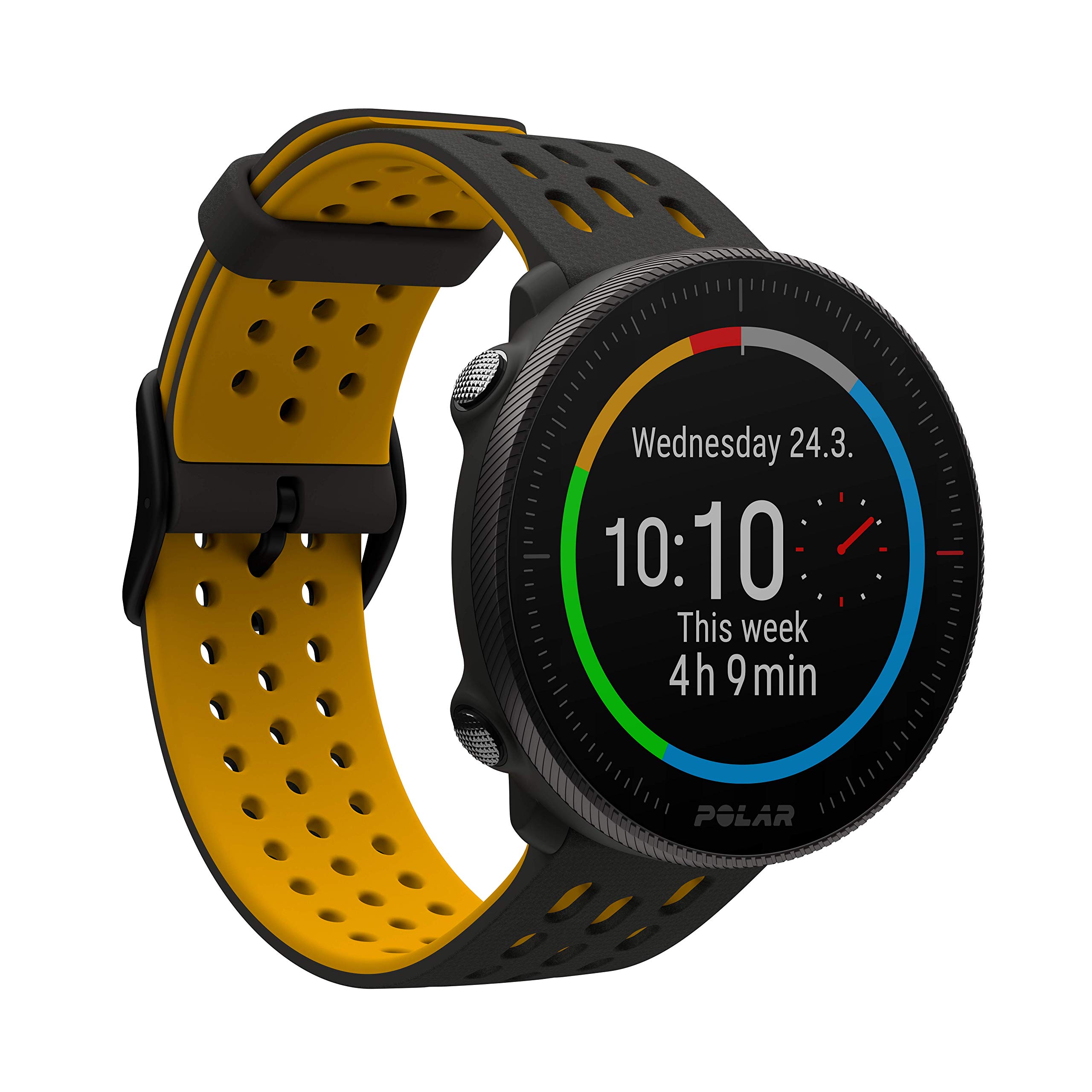Polar Vantage M2 - Advanced Multisport Smart Watch - Integrated GPS, Wrist-Based Heart Monitor - Daily Workouts - Sleep and Recovery Tracking - Music Controls, Weather, Phone Notifications