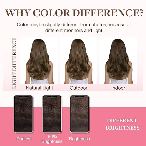 Miniatura 8 de GOO GOO Toppers de cabello humano para mujer, postizo para cabello fino, sin flequillo, 5 x 2.75 pulgadas, base superior mono de 2.75 pulgadas, clip