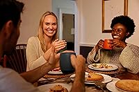 Vista 7 de Nextmug - Taza de café autocalentable con control de temperatura (negro, 14 onzas)