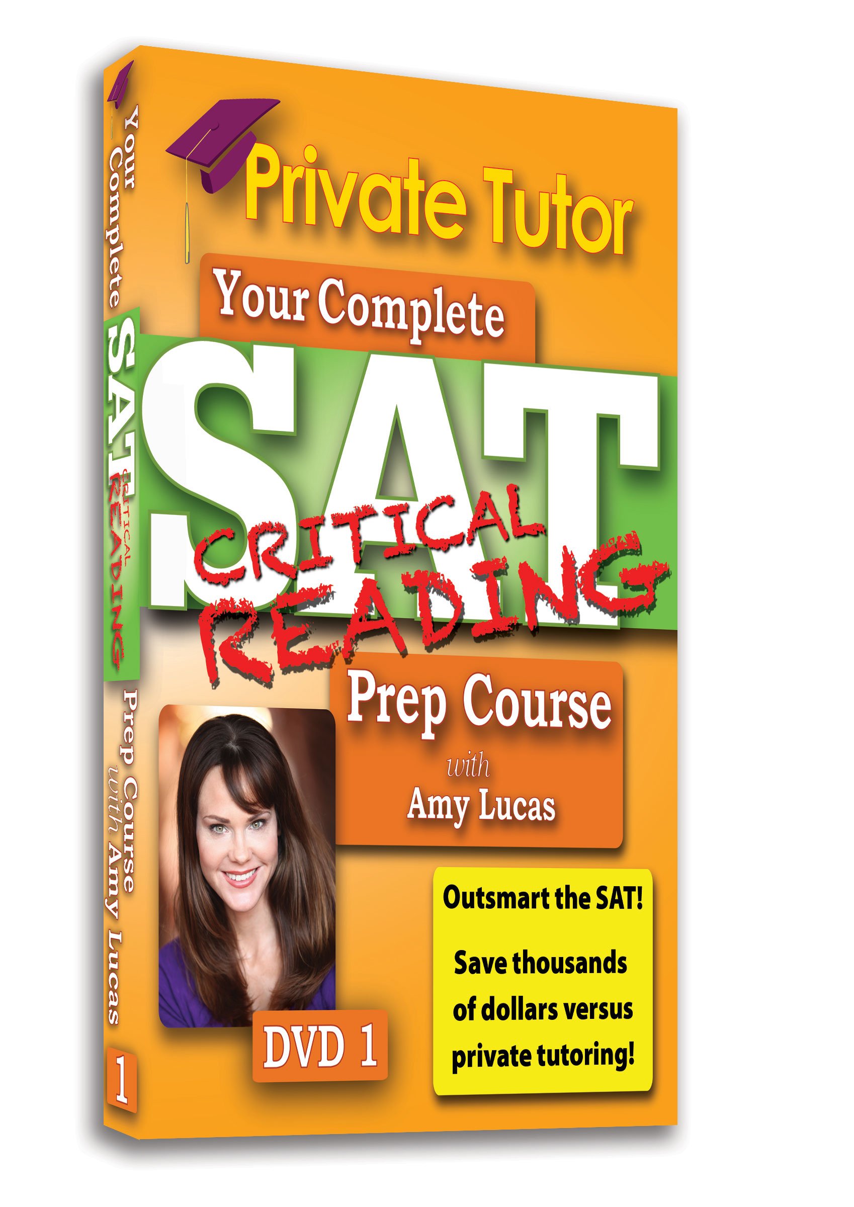 Curso SAT Critical Reading Prep en DVD 1 para preparar el examen de lectura critica