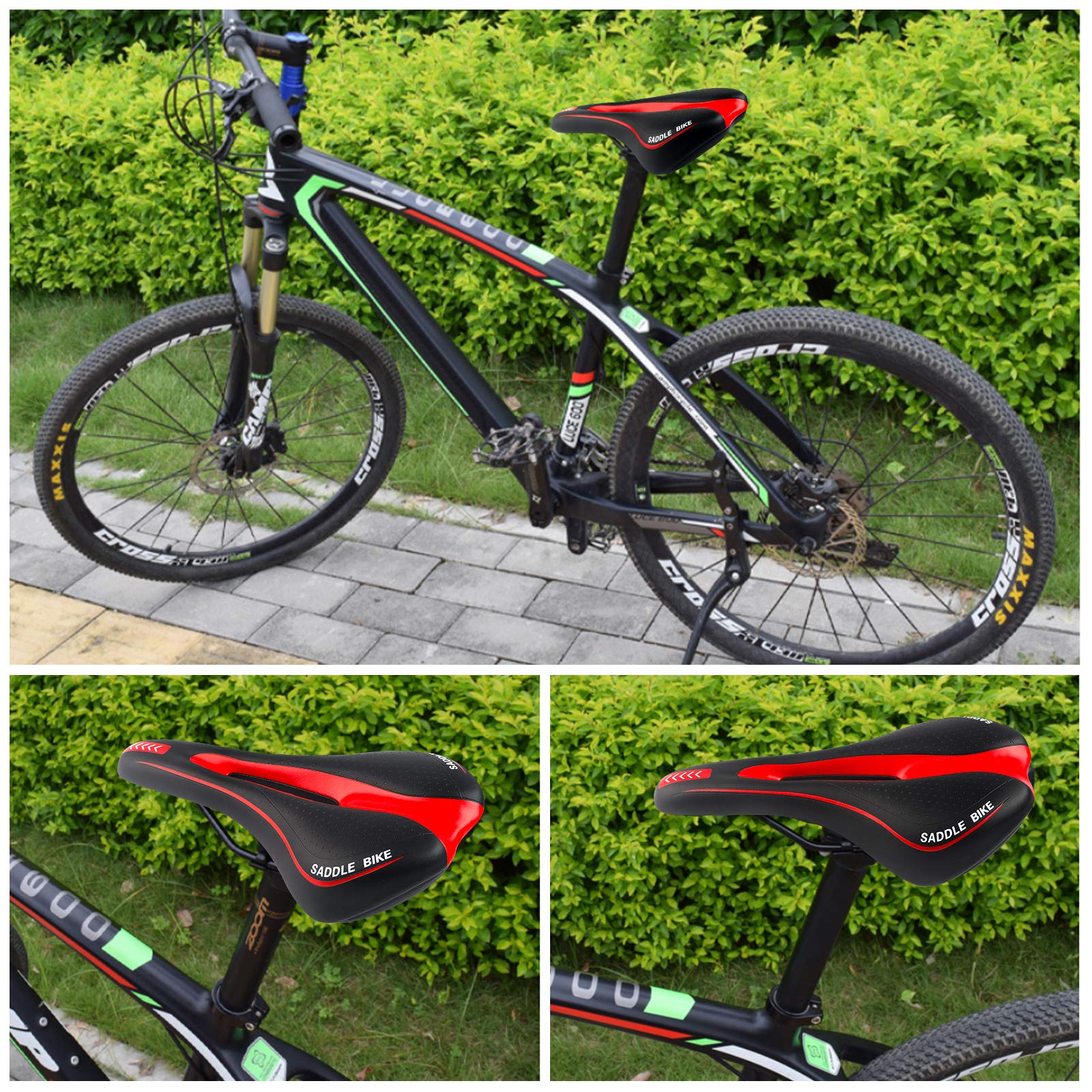 Amazon | 自転車サドル ソフトサドル サドルクッション 低反発