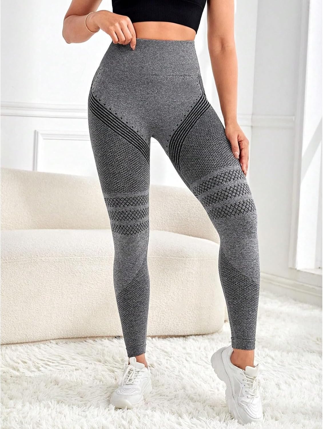 Cellulite Leggings, High Waist 3D Anti Cellulite Leggings for Women, Slimming Workout Yoga Pants
