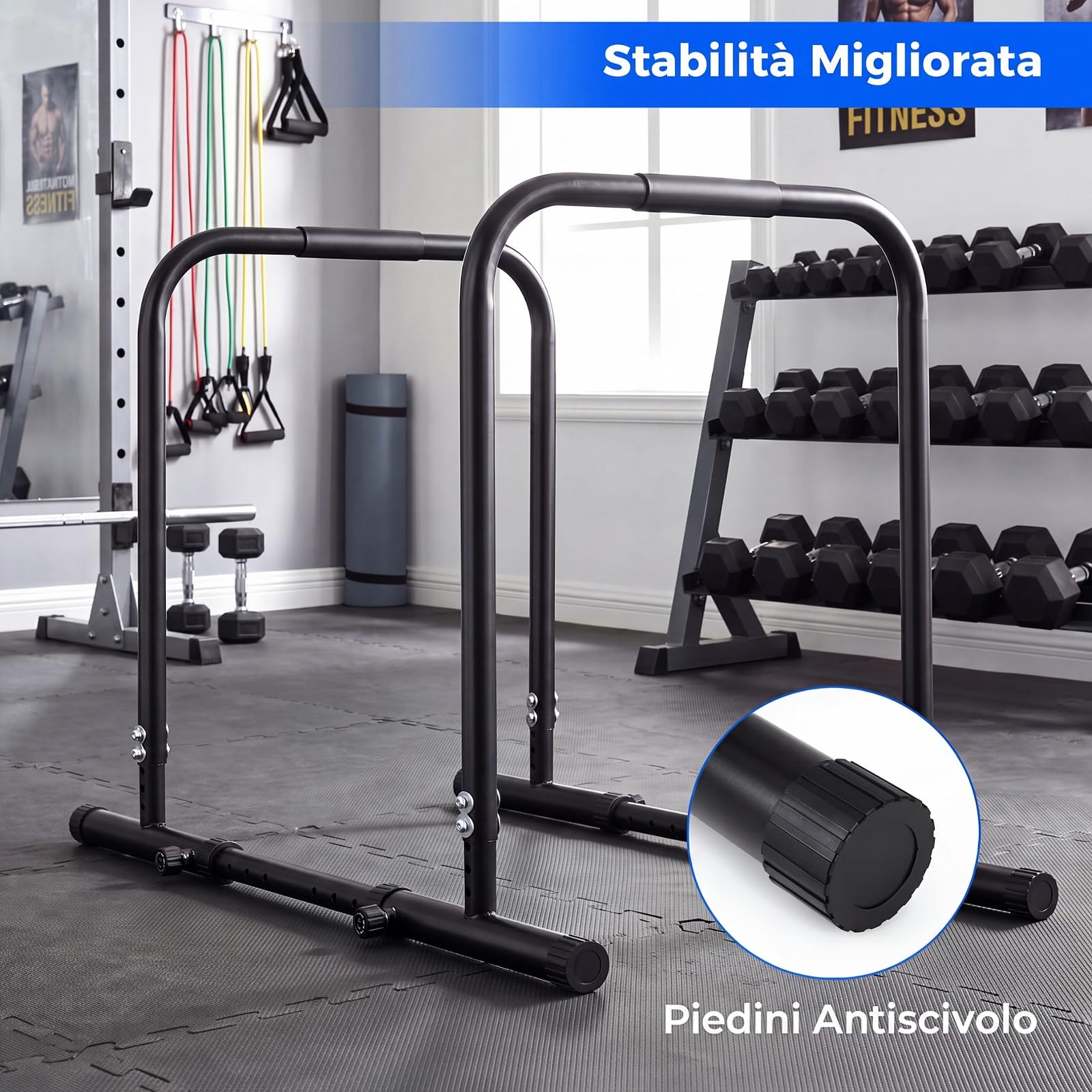 COSTWAY Parallele Calisthenics Regolabili