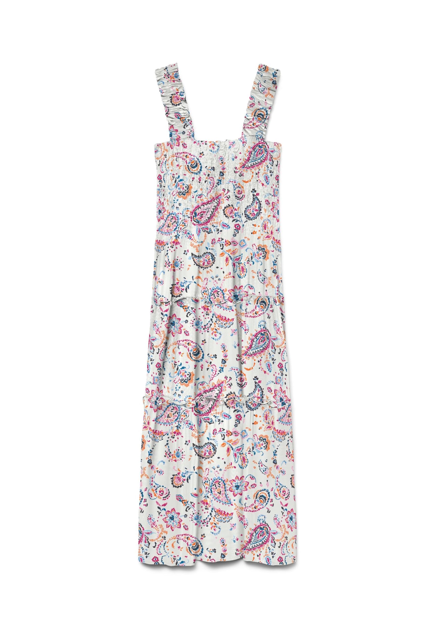 VERO MODA Vmmenny SL Smock Calf Dress WVN GA Vmmenny SL Robe molletonnée WVN GA Femme (Lot de 1)