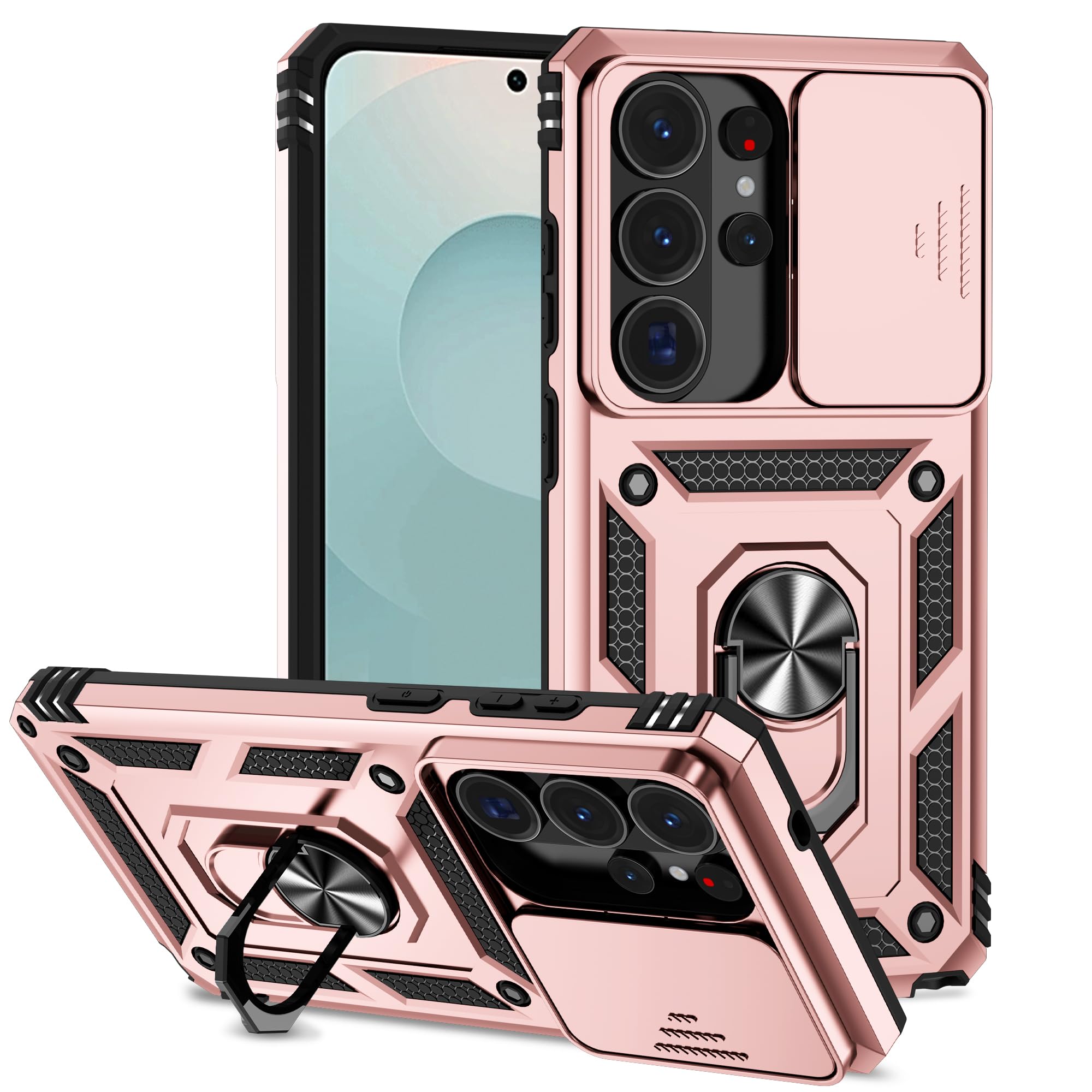 Funda Samsung S26 Ultra antichoque que evita roturas de pantalla y cámara trasera 8