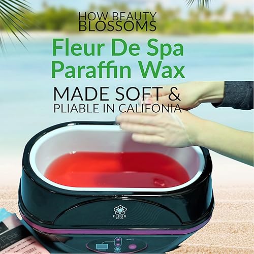 Miniatura 6 de fleur de spa - Recambio de cera de parafina fabricado en Estados Unidos, enriquecido con acai, aceite de coco, jojoba y aloe, hidrata y rejuvenece