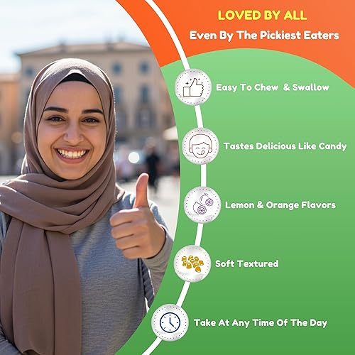 Miniatura 6 de SHIFAA NUTRITION Gomitas veganas Omega 3 para adultos | Sin eructos de aceite de pescado | 60 gomitas | A base de plantas con aceite de chía, algas