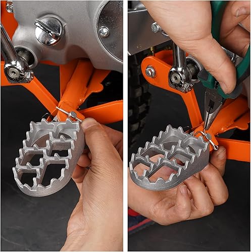 Miniatura 4 de Wingsmoto reposapiés para moto enduro 50 70 90 110 125cc Taotao SSR