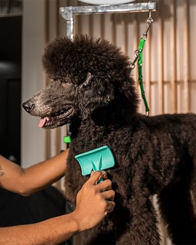 Miniatura 4 de Jelly Pet Slicker Brush and Chris Christensen - Paquete de acondicionador en aerosol para aseo  Cepillo universal para Slicker Brush, pasadores