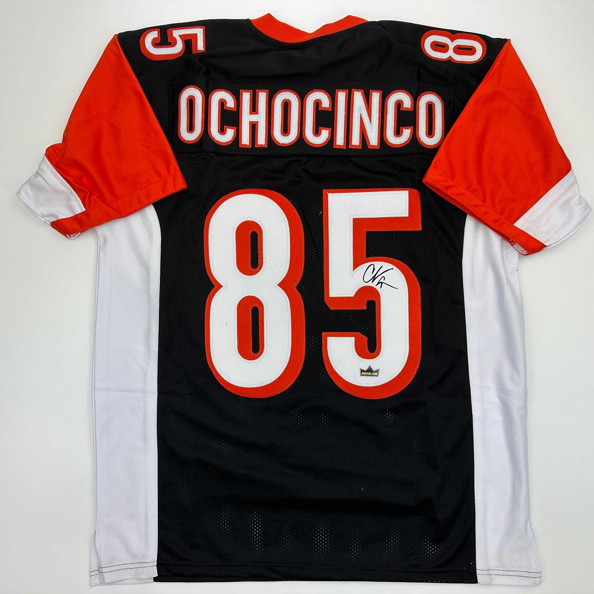 Facsimile Autographed Chad Ochocinco (Johnson) Cincinnati Black