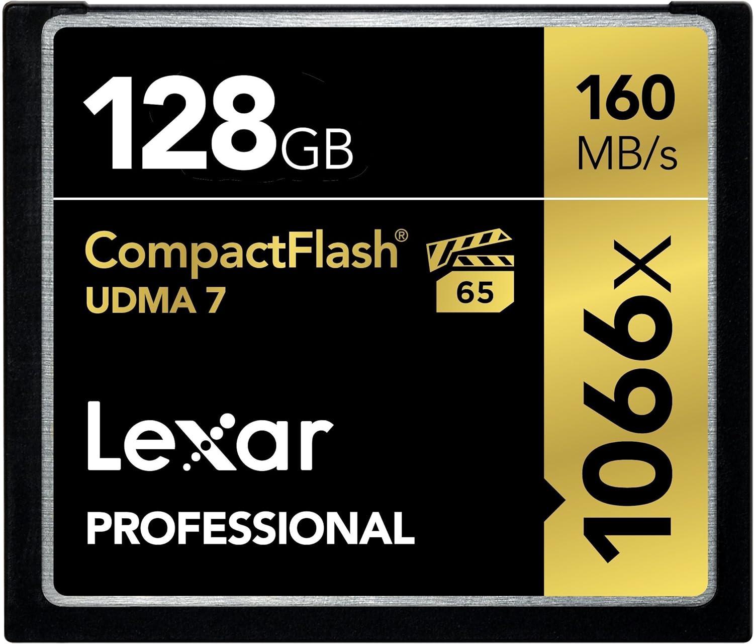 Lexar Professional 1066x 128GB CompactFlash Card, Up to 160MB/s Read, for Professional Photographer, Videographer, Enthusiast (LCF128CRBNA1066) : Electronics