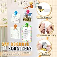 Vista 2 de 12pack Fridge Magnets Refrigerator Magnets Magnetic Clips Heavy Duty Detailed List Display Paper Fasteners on Home& Office & Teacher Must Haves