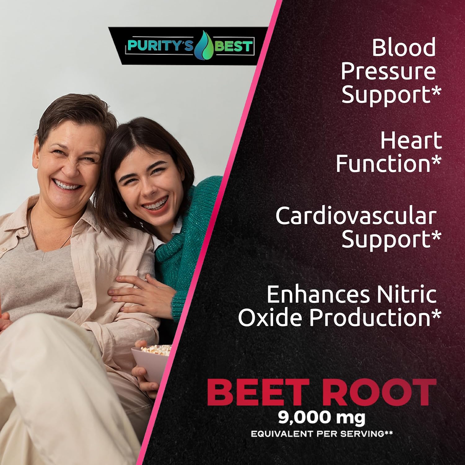 Purity's Best Beet Root Powder 9,000 mg, 140 Veggie Pills, Beet Root Capsules | Supports Blood Circulation - Helps Nitric Oxide Production, Beet Root Extract, Pure, Non-GMO, Made in USA - Image 4