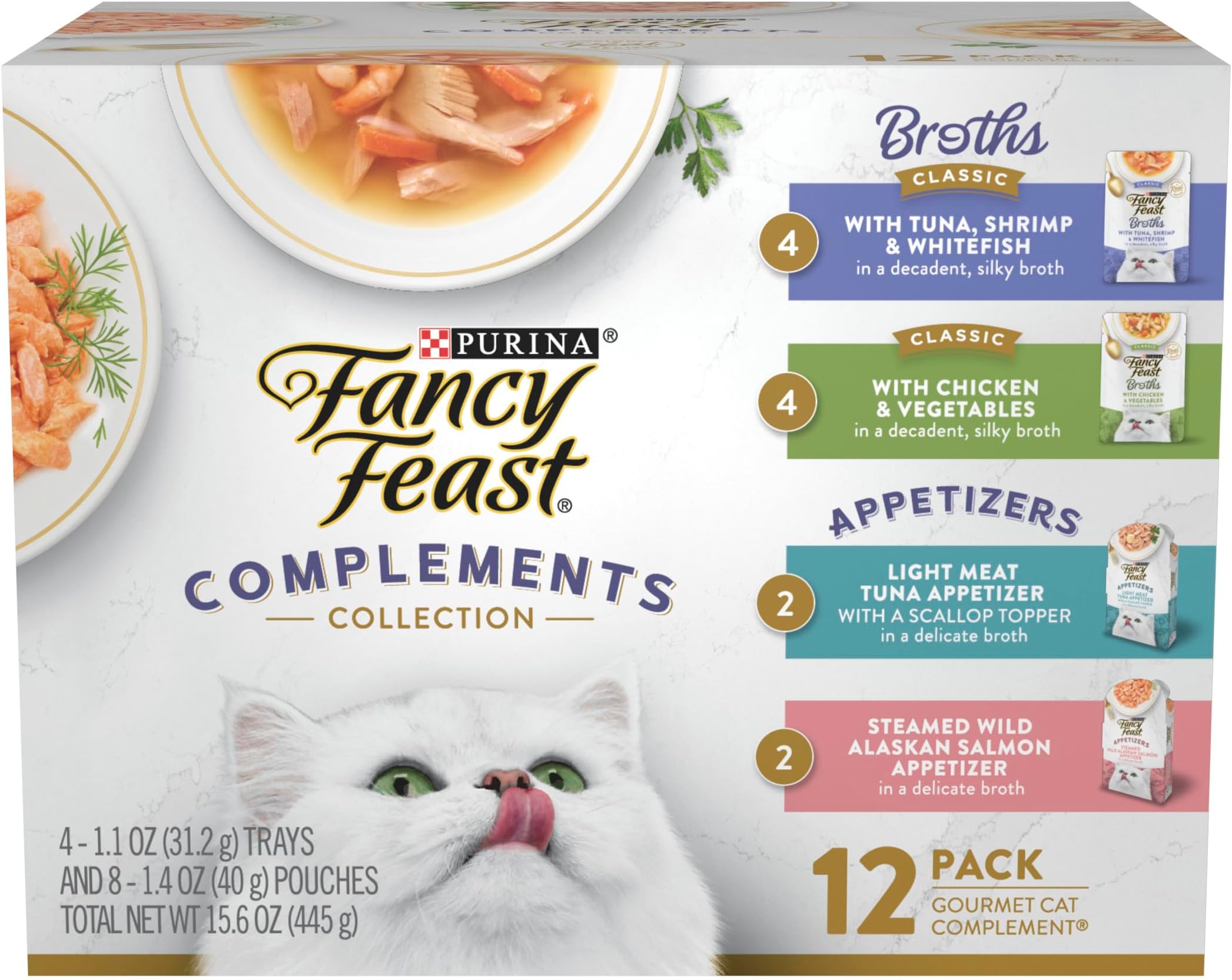 Purina Fancy Feast Wet Cat Food Complement Variety Pack