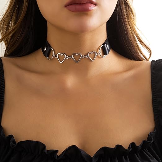 アクセサリー here's CETACEA LEATHER CHOKER NECKLACE CETACEA LEATHER CHOKER NECKLACE – h'eres