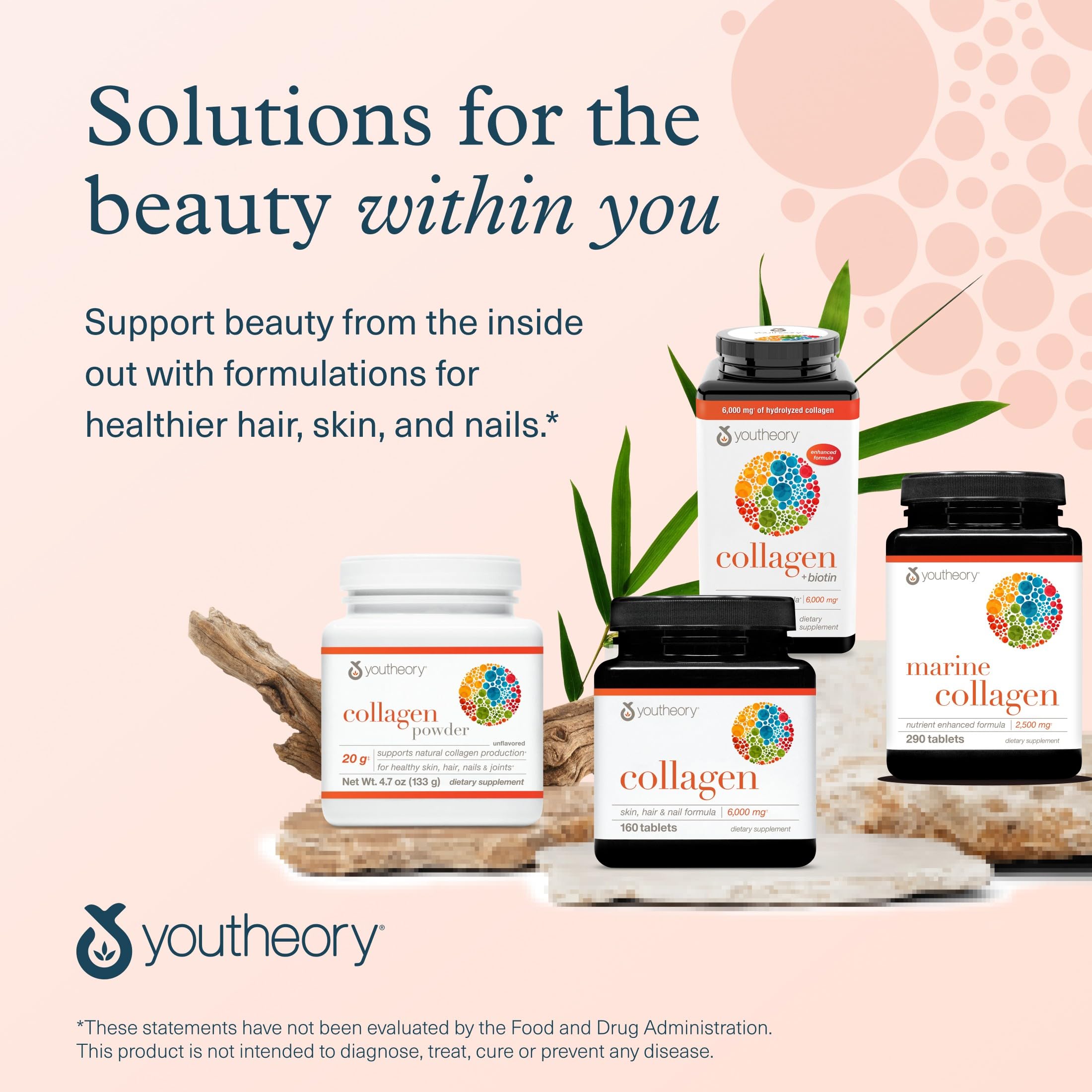 Youtheory Collagen + Biotin, 390 Tablets, 65-Day Supply — Amazon image 7