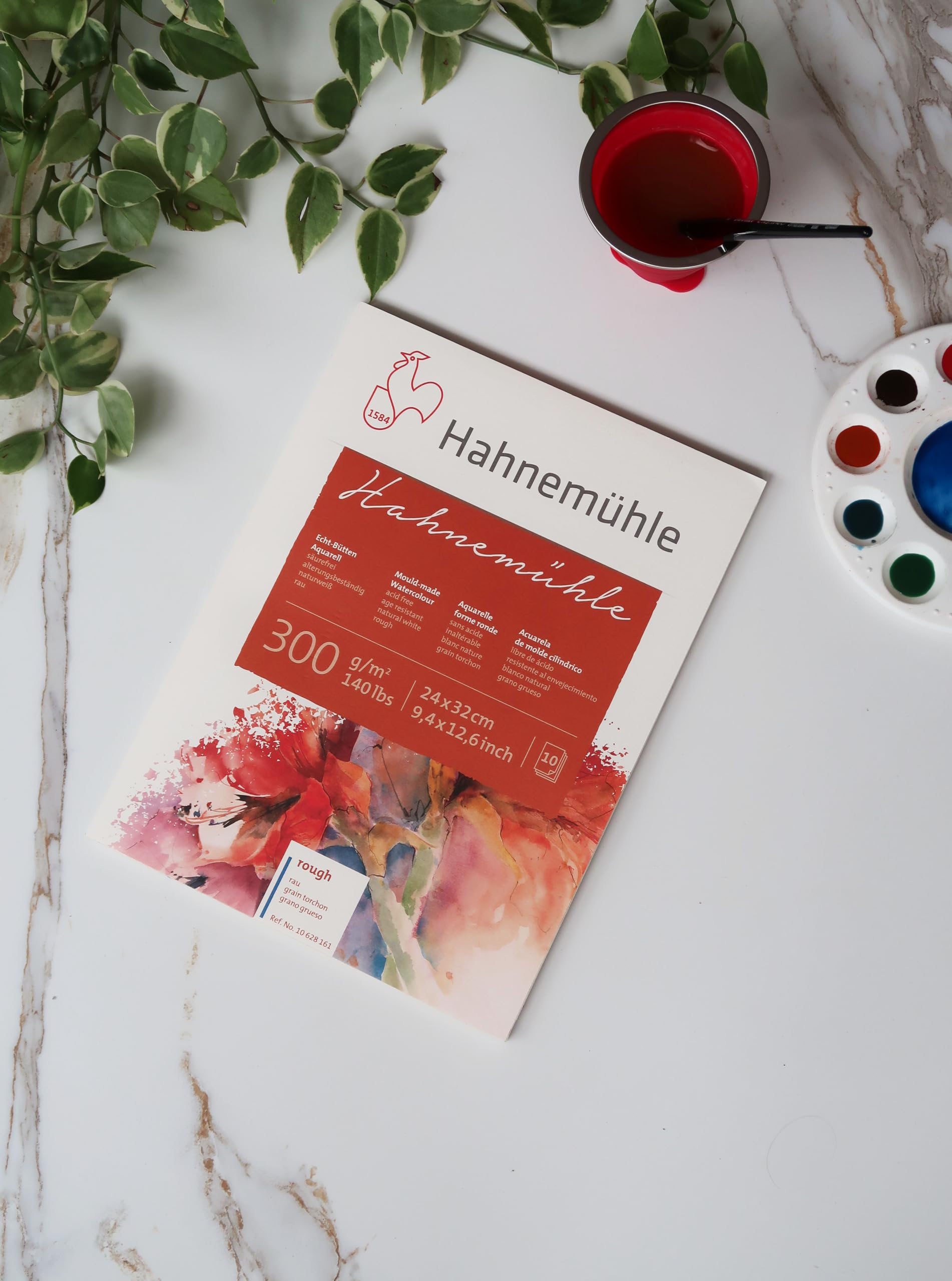 Aquarellblock Hahnemühle" matt, 300g/m², 42x56cm, 10Blatt"