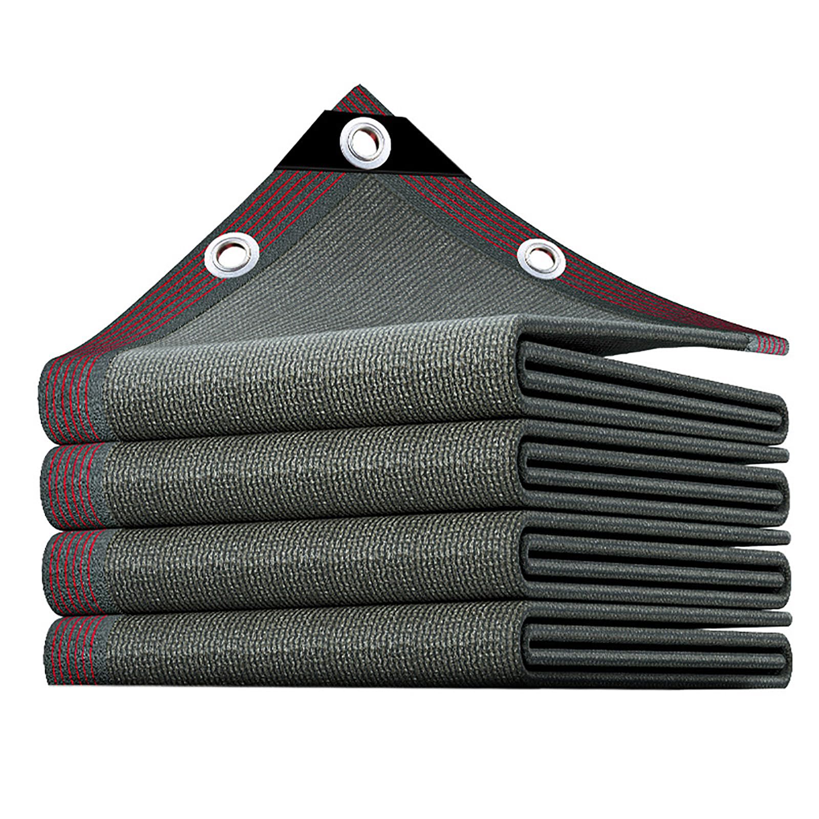 Filet d'ombrage coupe vent 4x4.5m avec oeillets pour couverture de pergola et terrasse