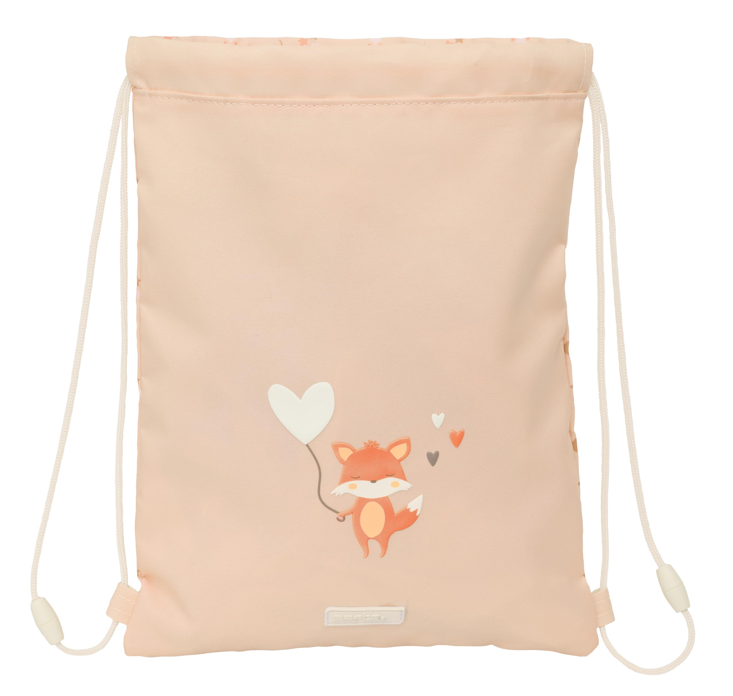 SAFTA PREESCOLAR FLORES – Junior Flat Bag Backpack, Ideal for Children of Different Ages, Comfortable and Versatile, Quality and Resistance, 26 x 34 cm