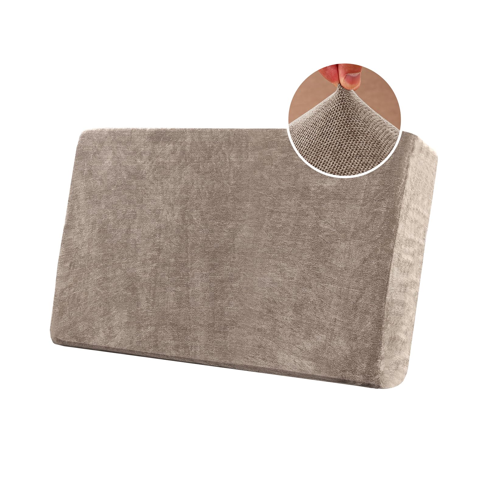 Housse de canapé élastique 2 places extensible Tortora