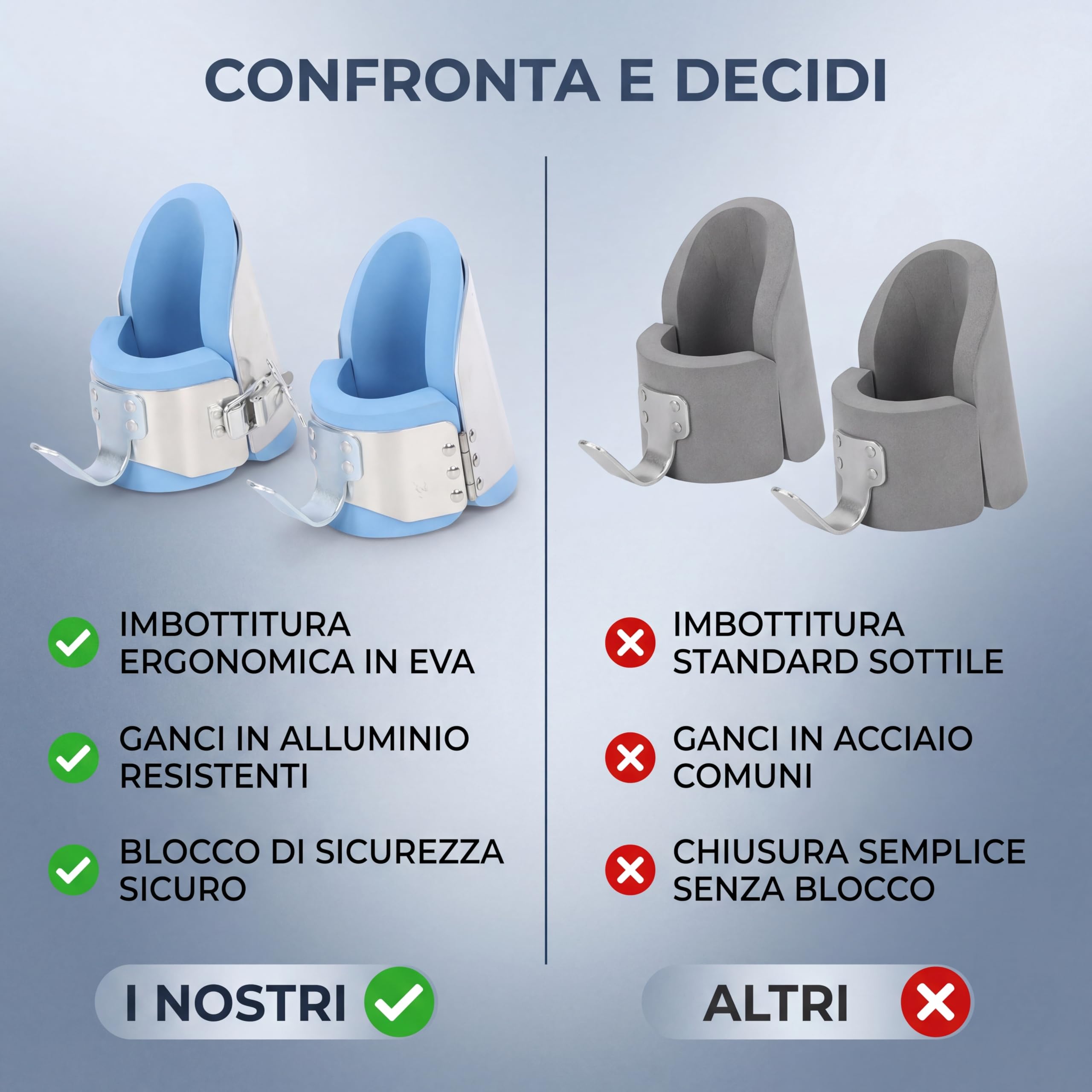 RiToEasysports Anti-Schwerkraft-Inversionsstiefel, Kopfüber Hängende Inversionsstiefel für Inversions-Dekompressionsdehnung