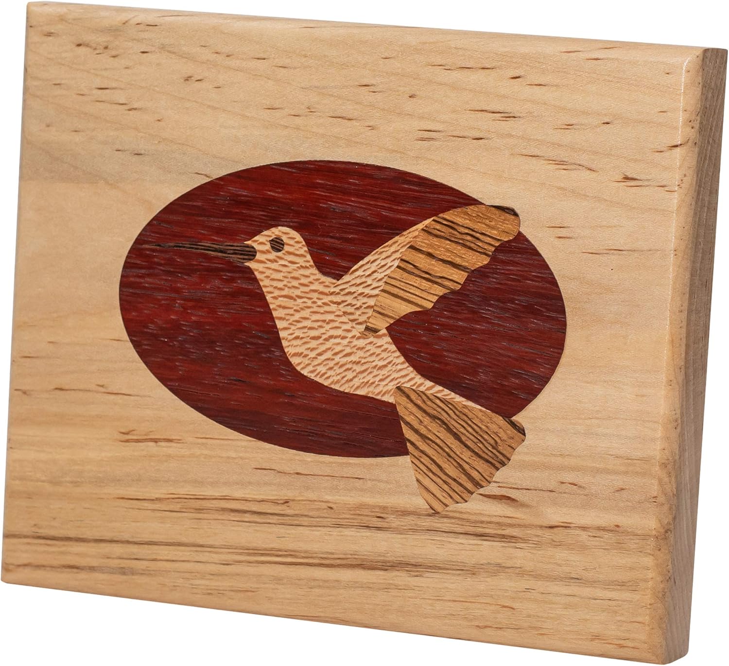 Hummingbird Inlay 3"- Acrylic Router Inlay Templates for Precise Wood Inlay Designs by Tarter Woodworking (MLIS) Multiple Layer Inlay System, Guaranteed to Work with Router Inlay kit, Made in USA