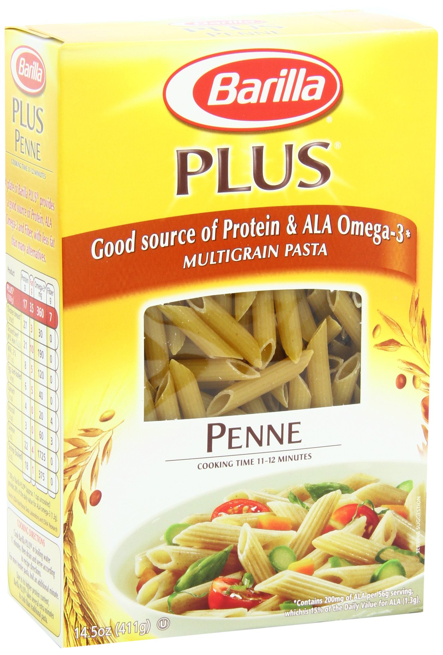 Penne Plus, 14.5 Ounce Boxes (Pack of 8)