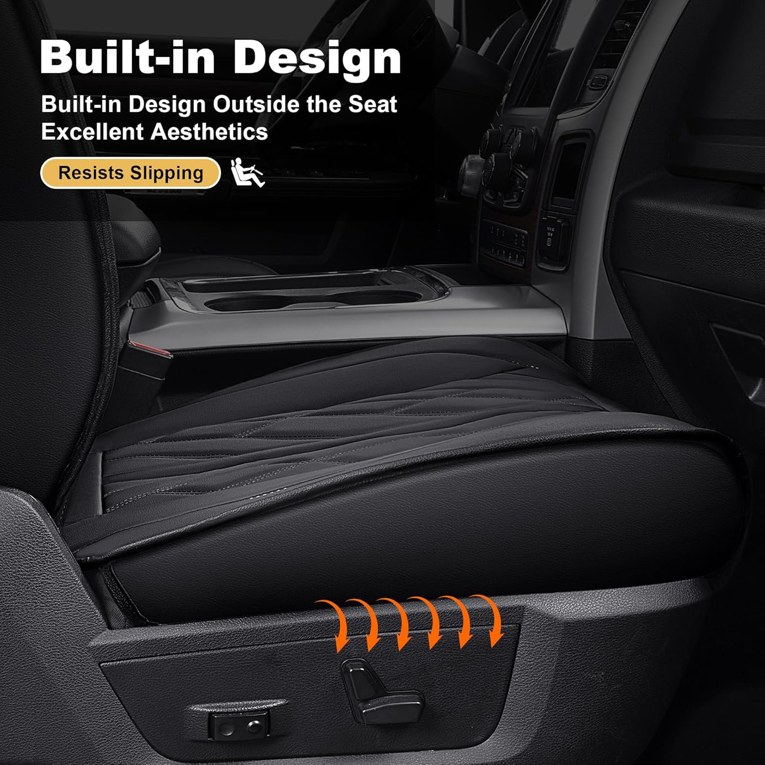 Seat Covers Fit for Dodge RAM 1500 2012-2025 2026: Compatible with RAM 1500 2500 3500 Crew Double Quad Cab Truck Pickup Full Set Car Seat Cover(Curved Bench, Black)
