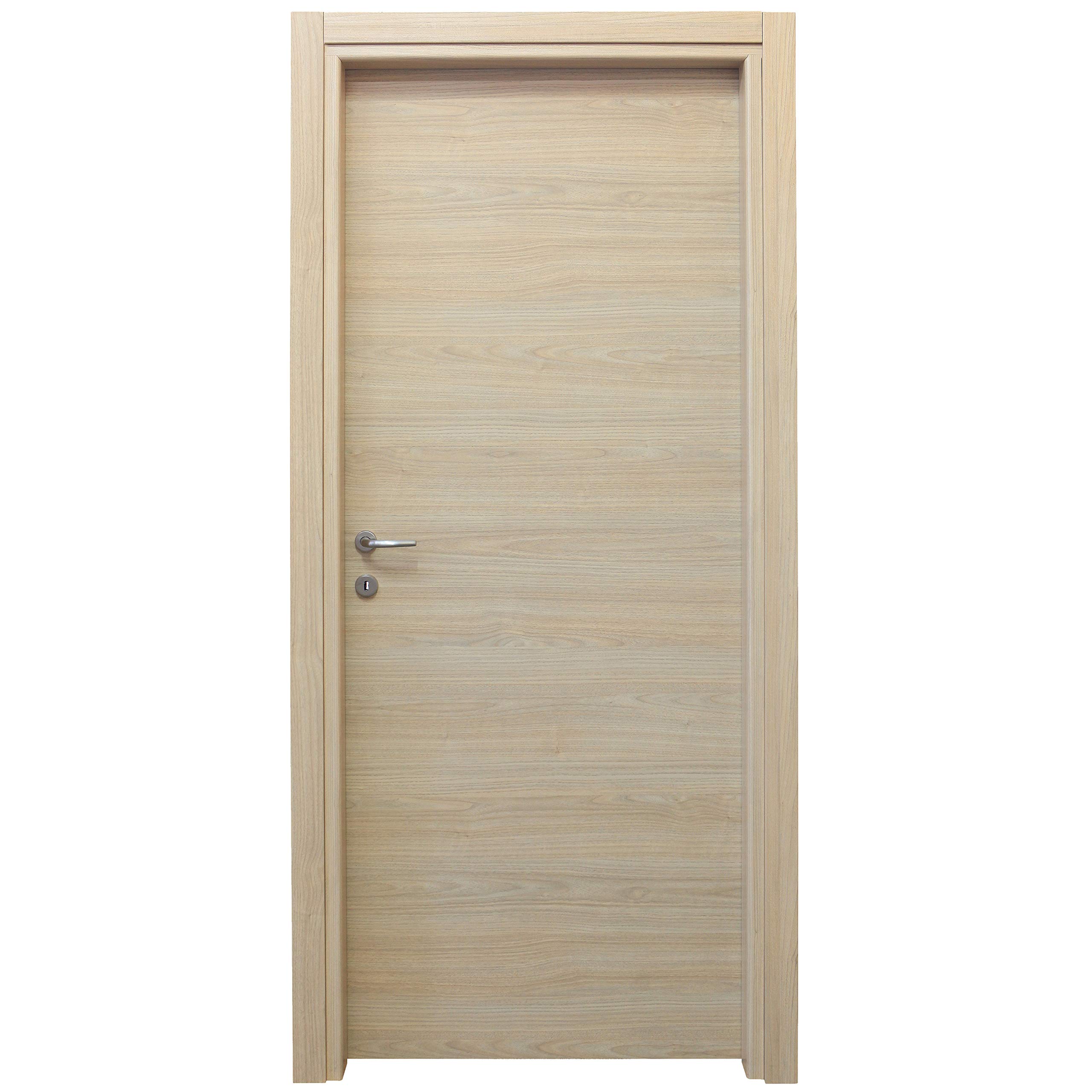 1 PZ Di PORTA MOD.MICROTEC ROVERE SBIANCATO CM.210X90