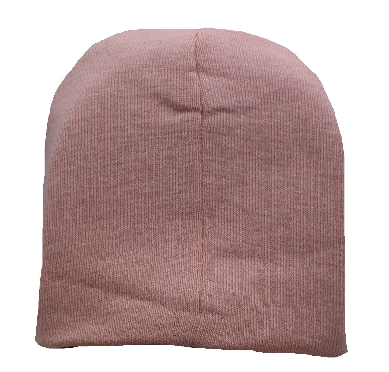 Collegiate Wisconsin Badgers Extra Large Logo Pink Skull Knit Cap