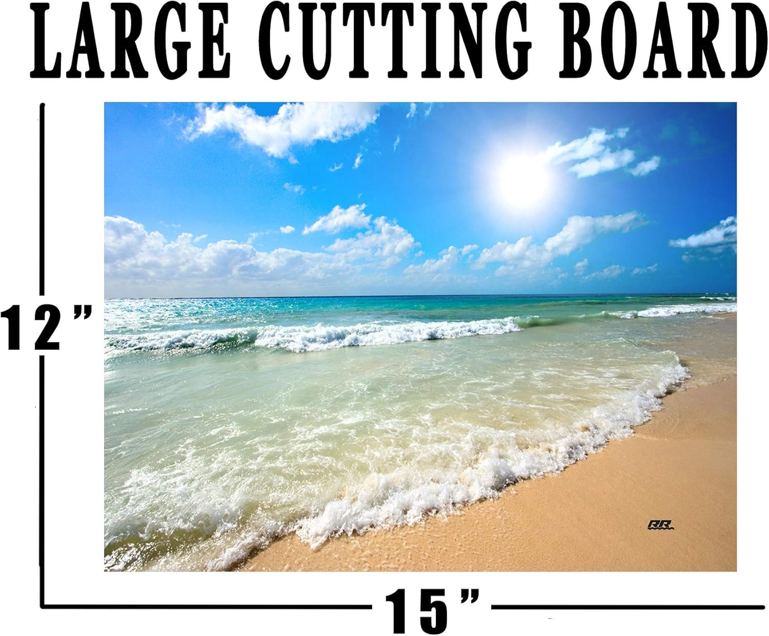 Hоlіdау Dеаlѕ 🛒 Coastal Shoreline Waves Sandy Beach Kitchen Glass Cutting Board Ocean Decorative Gift Uр Tо 40% оƒƒ Coastal Shoreline Waves Sandy Beach Kitchen Glass Cutting Board Ocean Decorative Gift