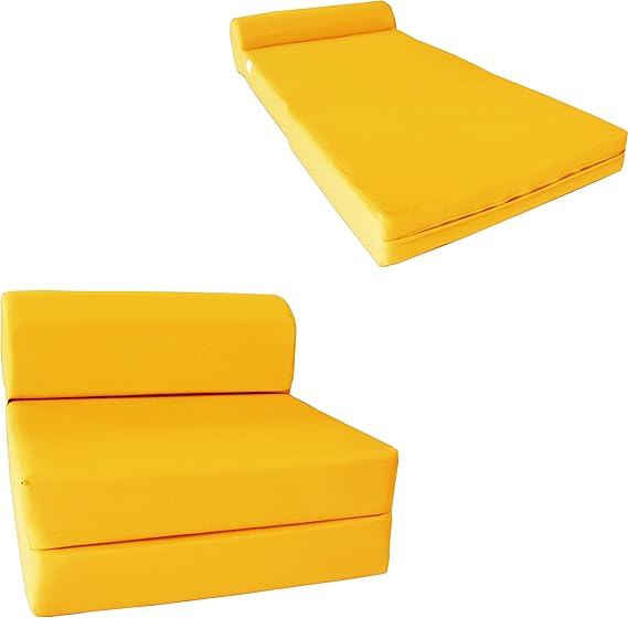 D&D Futon Furniture Chair Folding Foam Bed, Studio Sofa