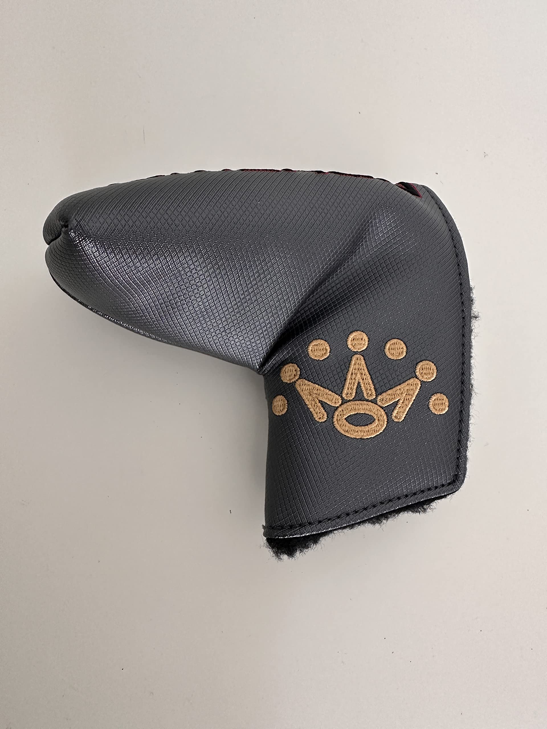 New SCOTTY CAMERON Gray MID Mallet Cover Putter Headcover - Authentic