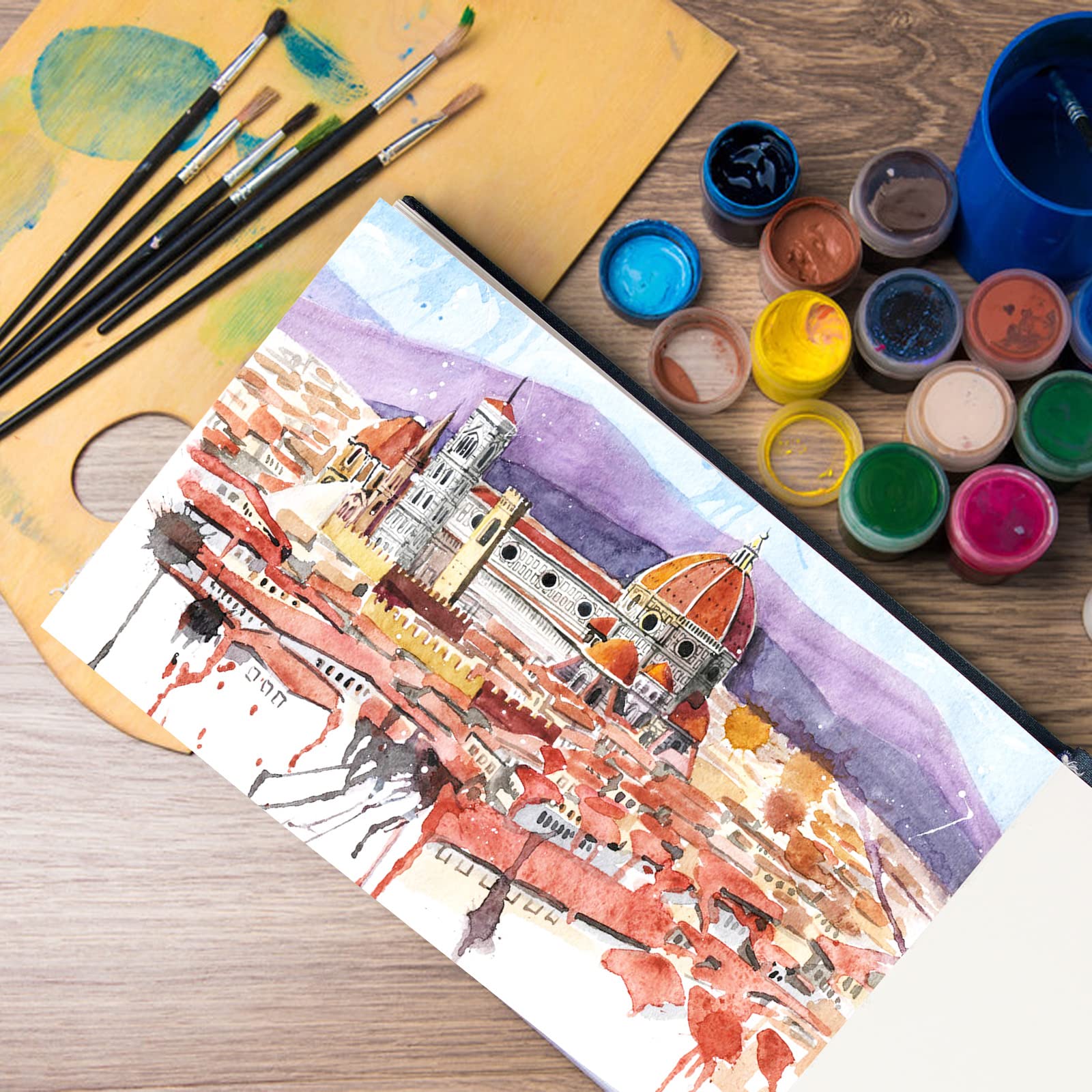 Aazon.co: Artisto Watercolor Pads 5.5x8.5", Pack Of 3 (90 Sheets - View #7