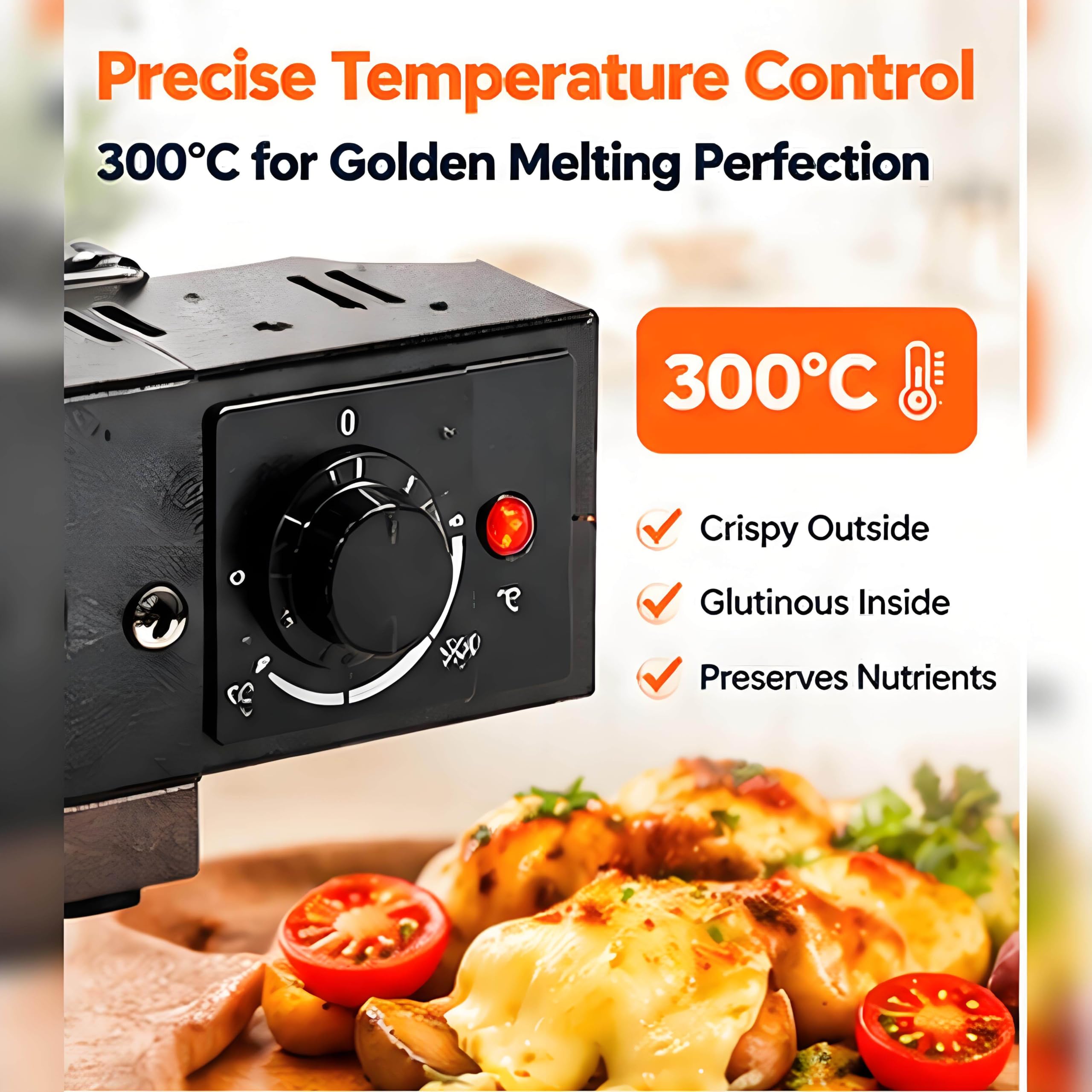 Appareil à Fromage réglable 1000 W