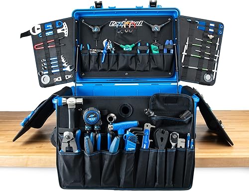Miniatura 2 de Park Tool BRK-1 Kit de balanceo grande para mecánicos de bicicletas móviles - Kit de herramientas de 100 piezas con caja de herramientas