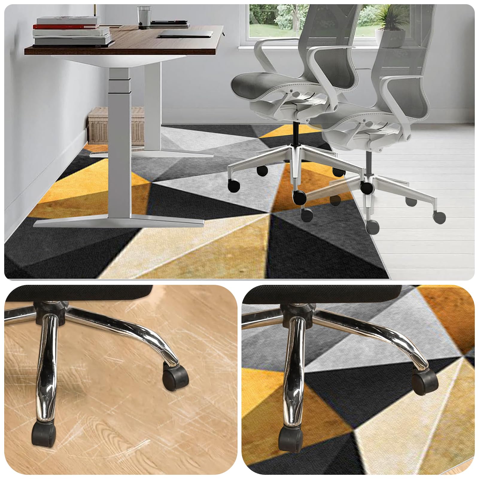 Tapis Chaise de Bureau Tapis Protège-Sol 160 x 200 cm