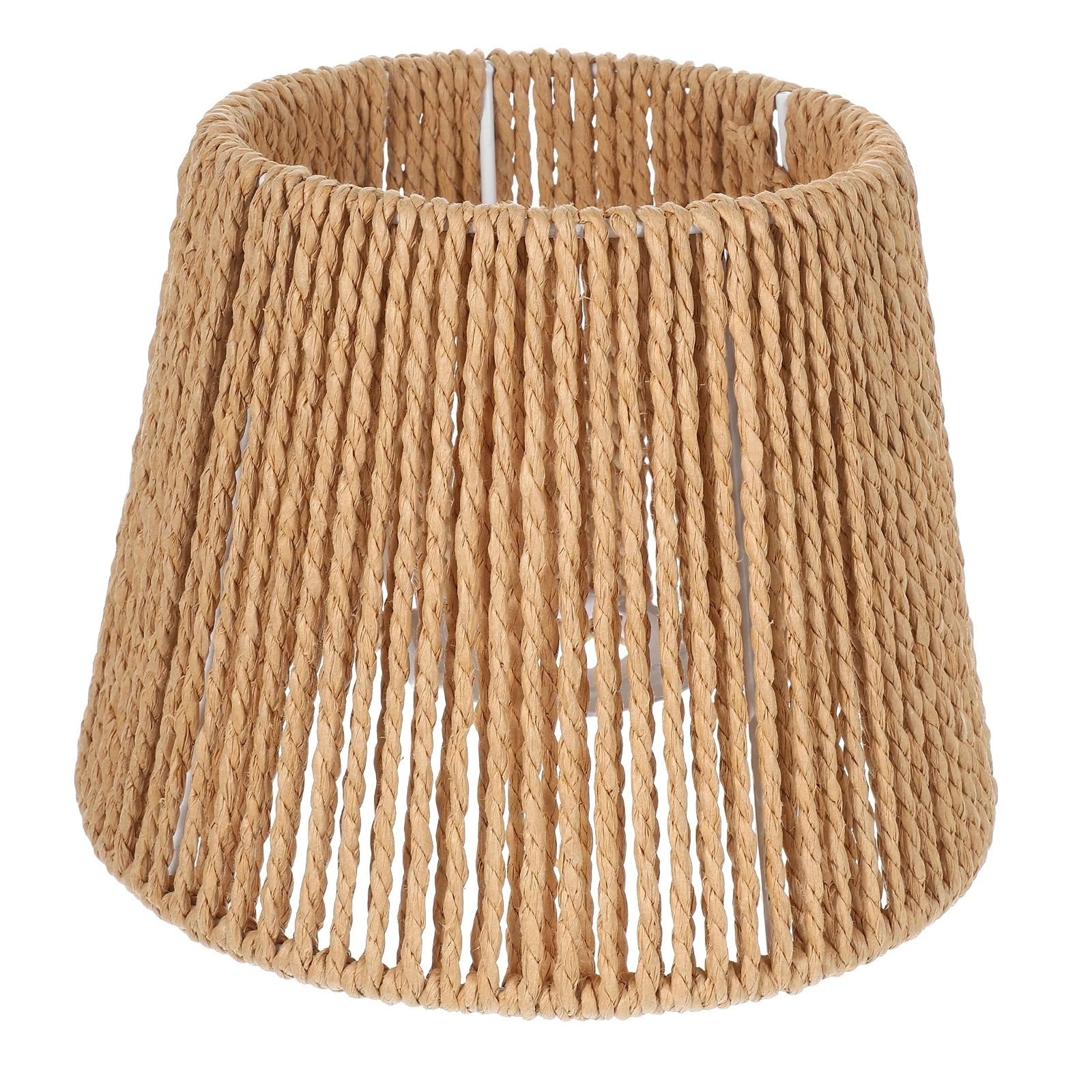 Sauna Lamp Shade Woven Lampshade Handmade Pendant Light Cover