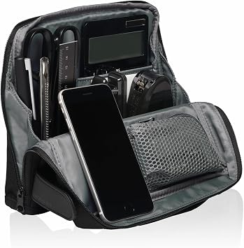 ExclusiveKokuyo Bag-in-Bag Gadget Pouch Pen Case Large Capacity Lightweight Standable Hakobiz Premium Black AM-KAHA-HB11D